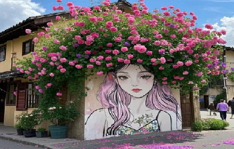 泸定怎么设计网红打卡墙绘