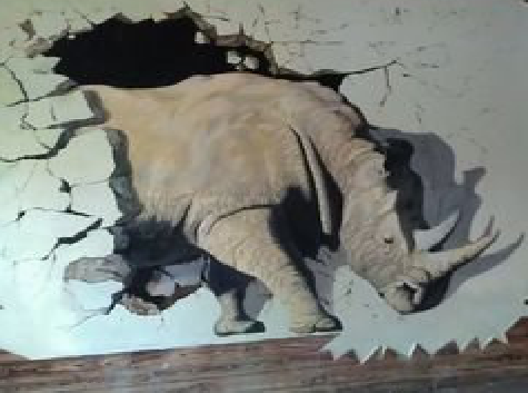 泸定在墙绘中，如何绘制3D效果？