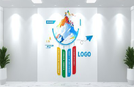 泸定公司企业形象墙的工艺材料有哪些？